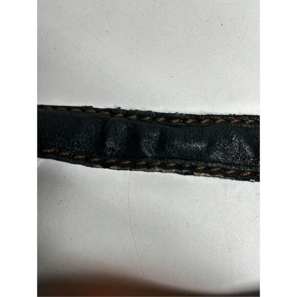 Fossil Leather Shoulder Bag Black 137638 See Description - Picture 9 of 16